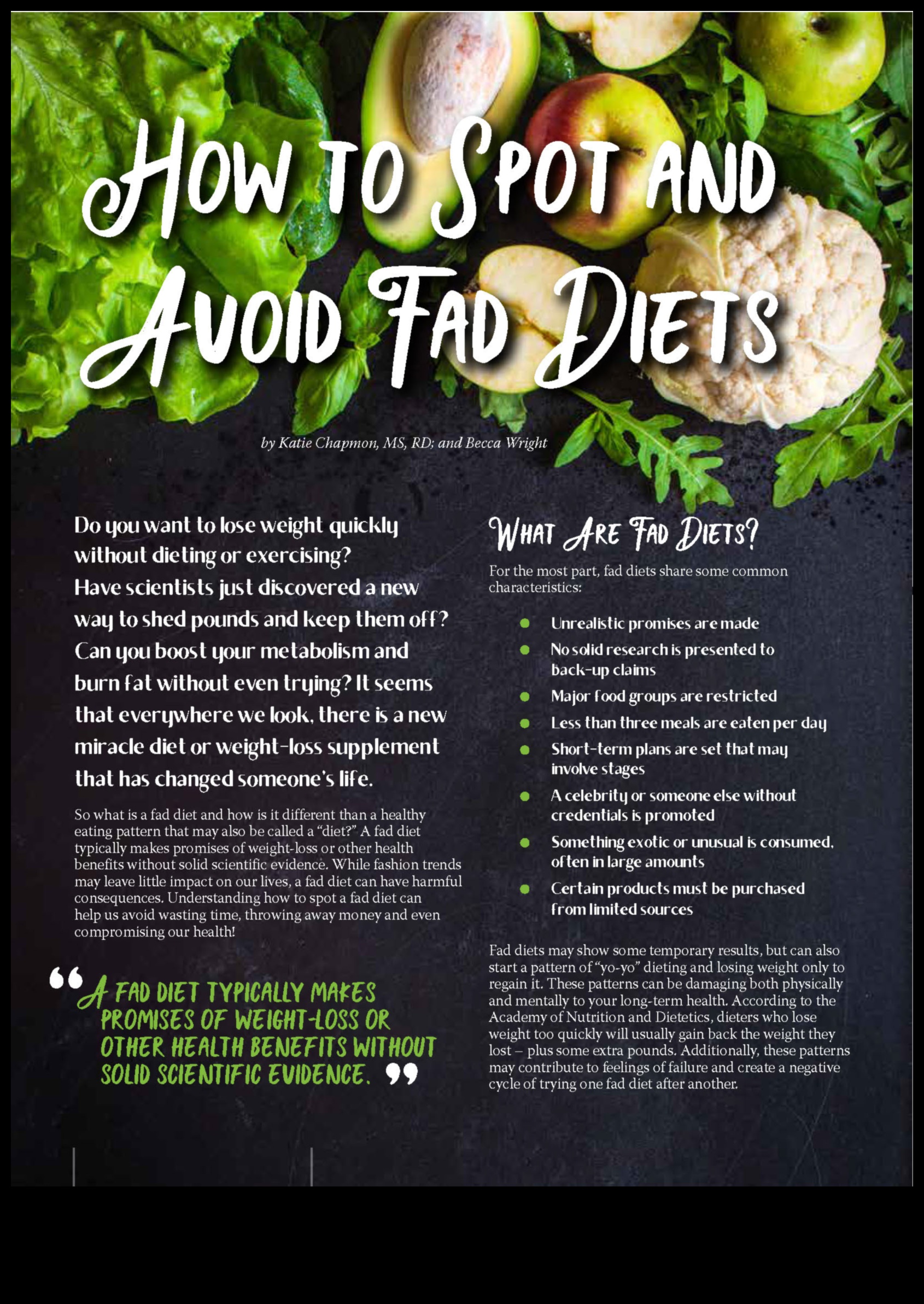 Βραχυπρόθεσμες δίαιτες απομυθοποιημένες: Διαχωρίζοντας το γεγονός από τη φαντασία