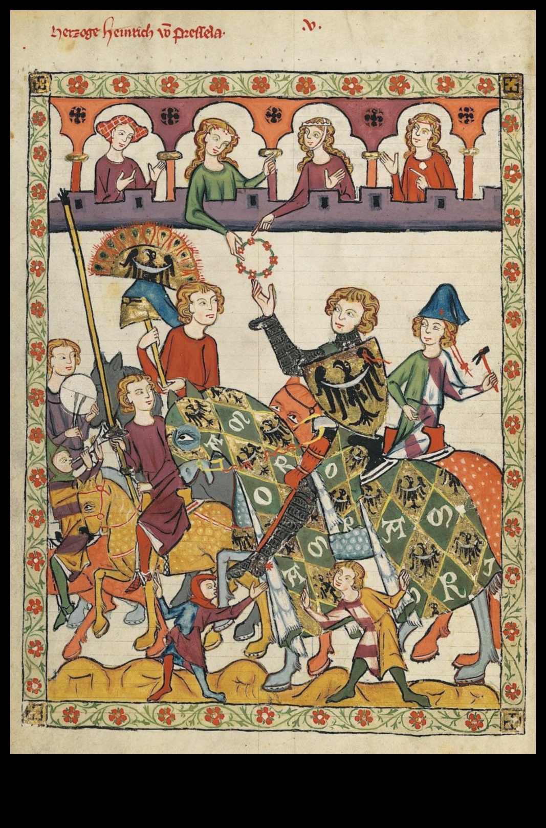 Ιπποτικά Χρονικά Ένα οπτικό ταξίδι μέσα από τις μεσαιωνικές ηρωικές ιστορίες 4 Ιπποτικά Χρονικά: Απεικονίζοντας Ηρωικές Ιστορίες στη Μεσαιωνική Τέχνη