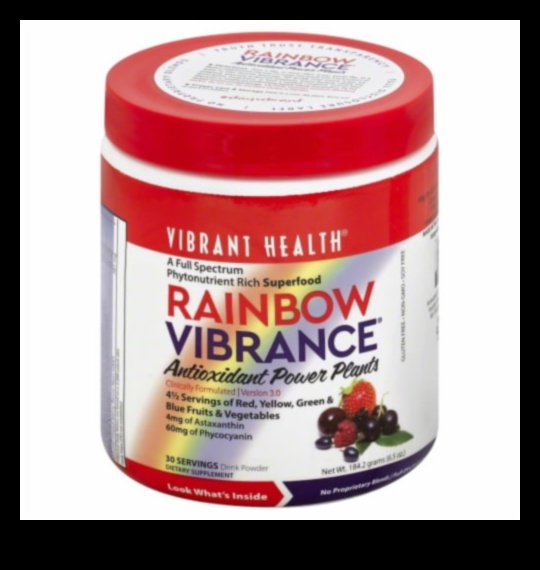 Αντιοξειδωτικό φάσμα A Rainbow of Health 2 Αντιοξειδωτικό Φάσμα: Εξερευνώντας τα Χρώματα της Ευημερίας