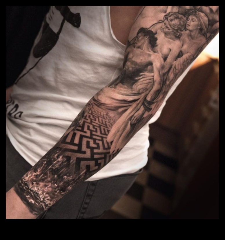 Sculpted Canvas Grand Epic Tattoo Mastery 4 Γλυπτός καμβάς: Ανακαλύψτε την ομορφιά του Grand Epic Mastery Tattoo Arm