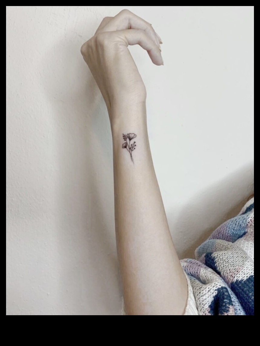 Petite Enchantments: Wrist Tattoos Casting a Spell