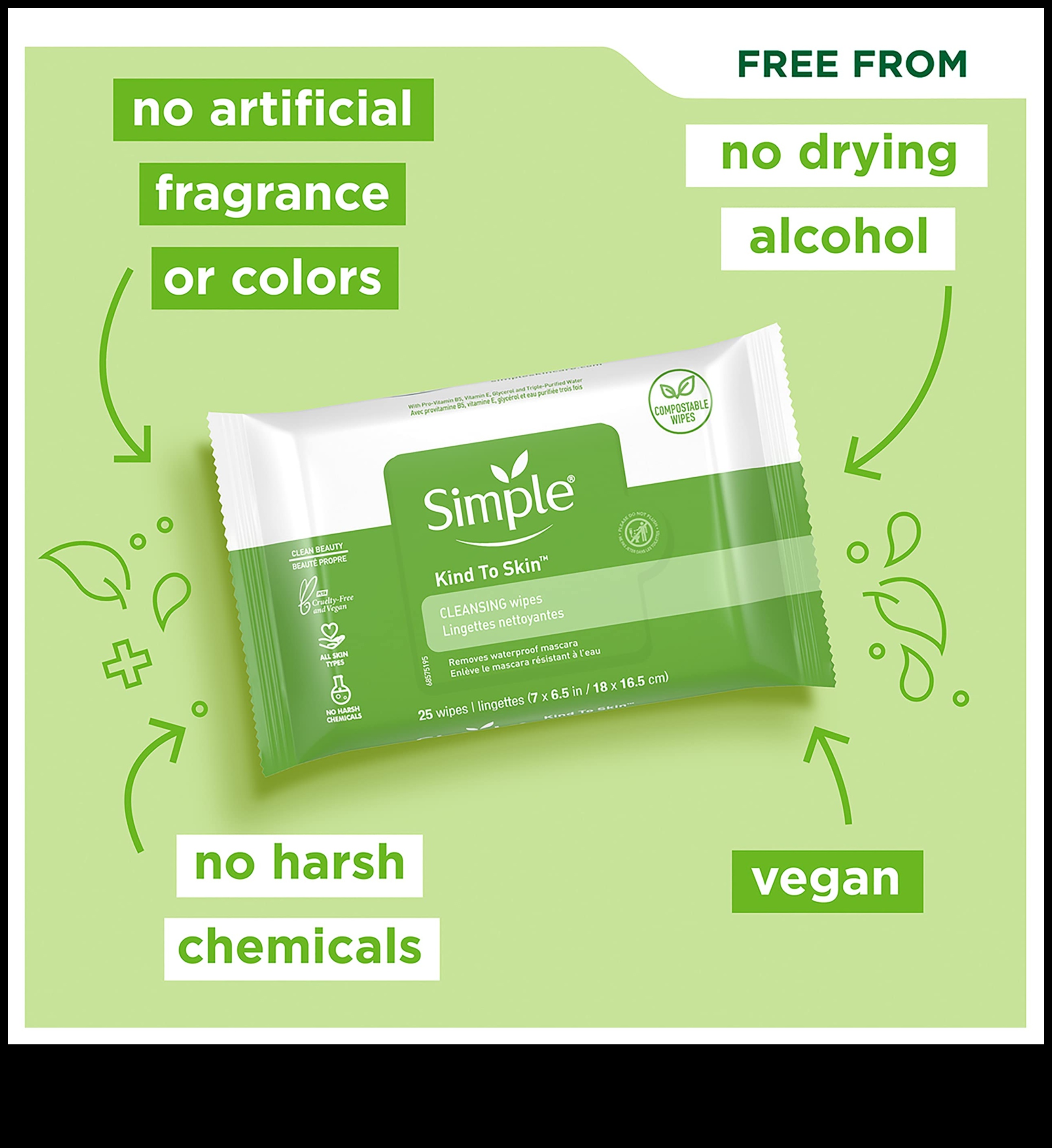 Υγιεινά μαντηλάκια: Απαλός και αποτελεσματικός καθαρισμός