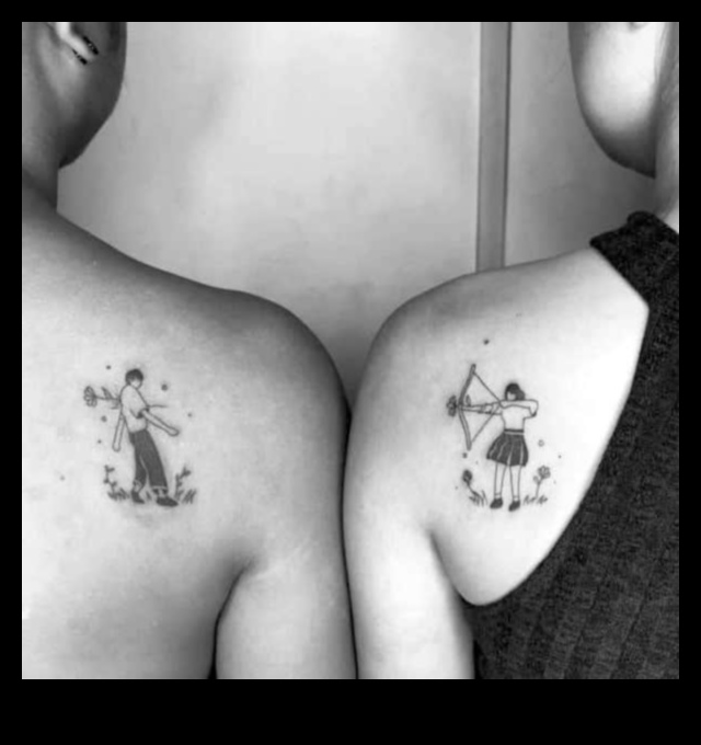 Τατουάζ Romance: Expressing Love's Depth with Couple Tattoos