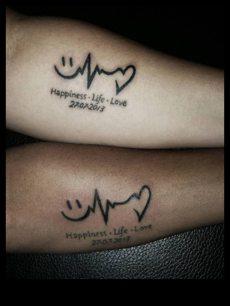 Τατουάζ Romance: Expressing Love's Depth with Couple Tattoos