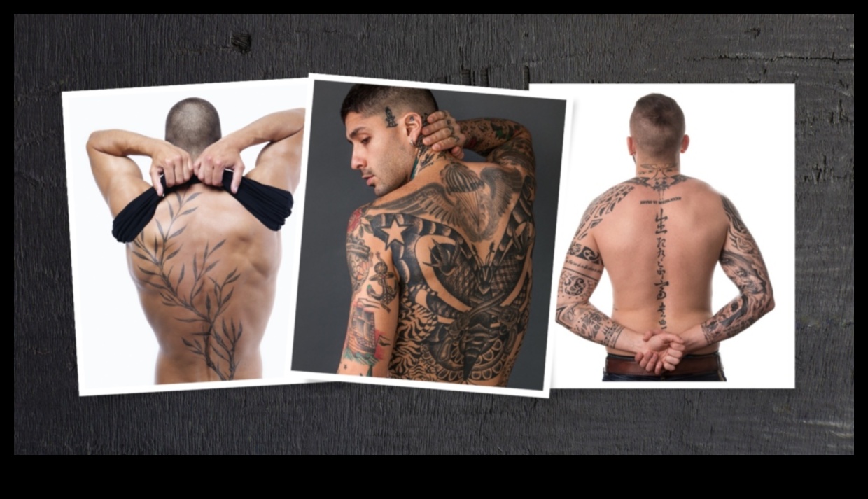 Canvas of Courage: Unveiling Back Tattoo Elegance