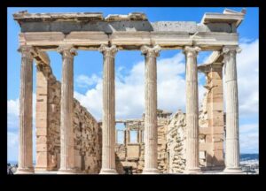 Ionic Impressions: Elegant Columns in Greek Architecture