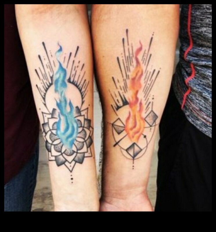Twin Flames: Igniting Passion με εξαίσια τατουάζ που ταιριάζουν