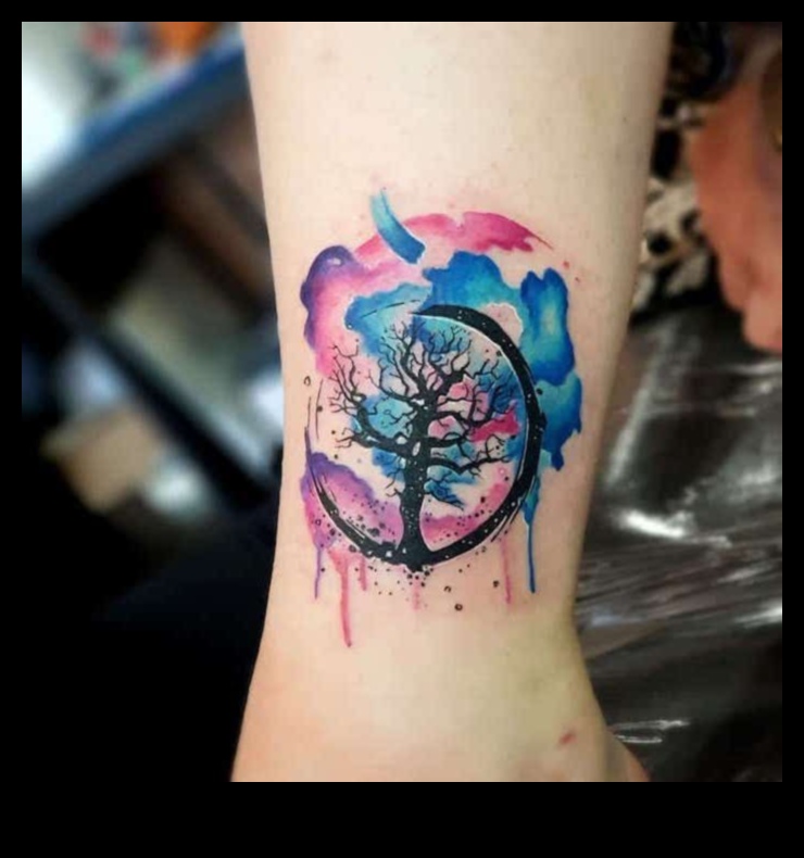 Πολύχρωμα όνειρα: Τατουάζ ακουαρέλας που εμπνέουν