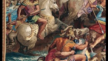 Temporal Tapestries: Weaving Narratives in Baroque Artistic Textiles